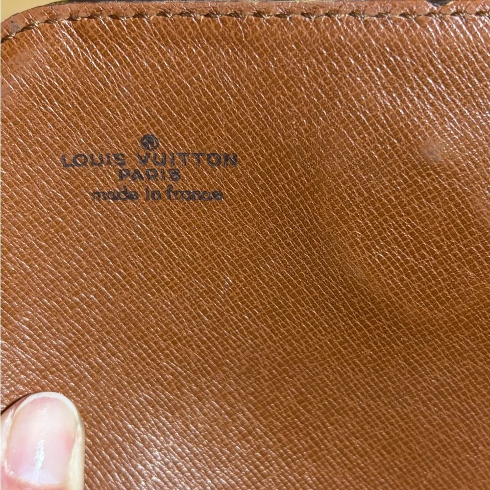 AUTHENTIC Louis Vuitton Monogram Tan Crossbody Bag